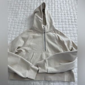 lululemon scuba oversized half-zip hoodie